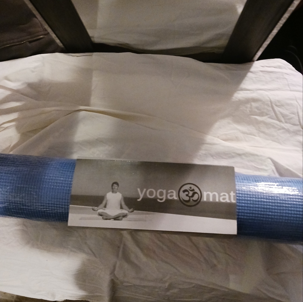 Blue 6 ft long yogurt mat 3 ft wide non-slip